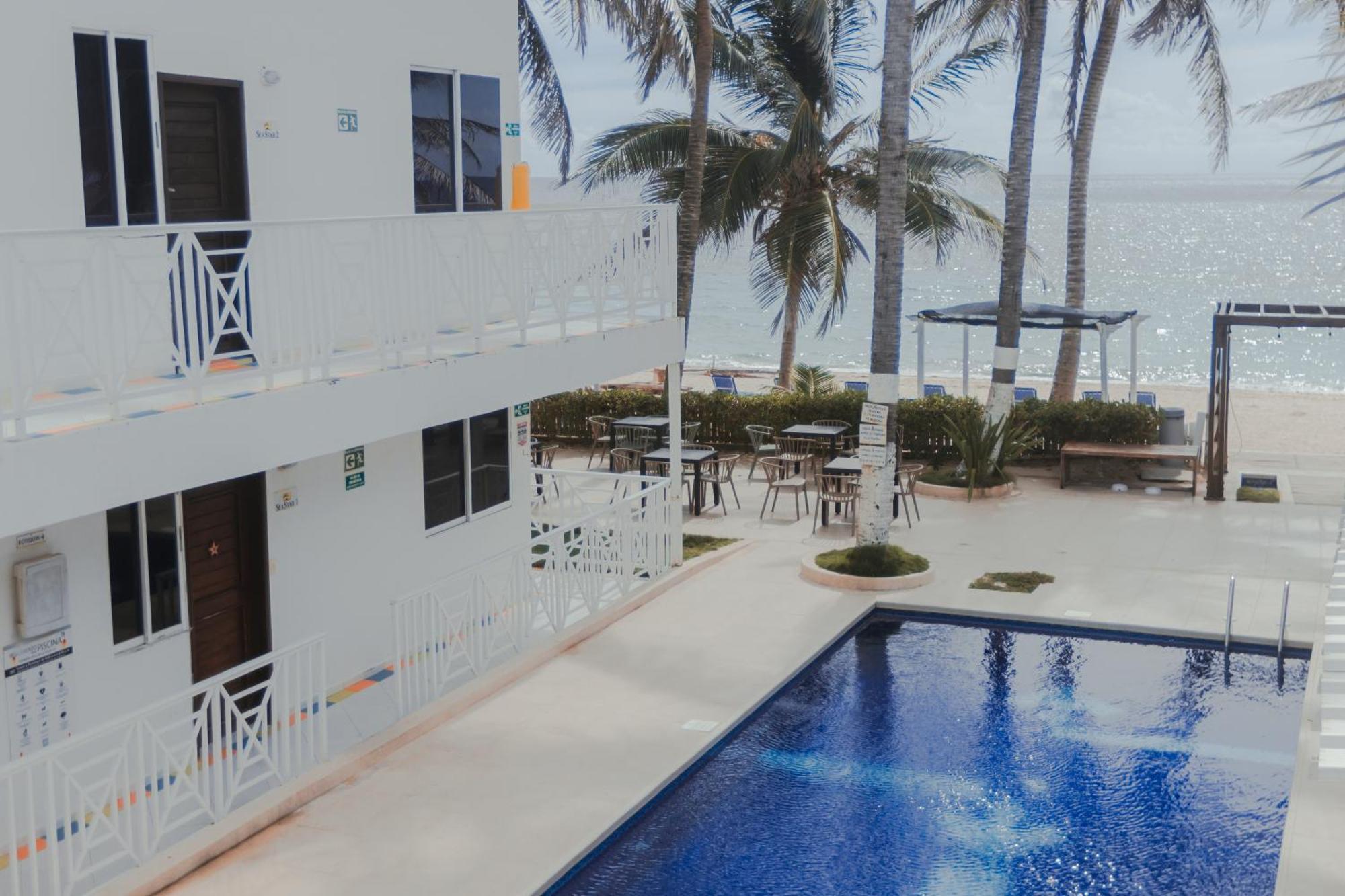 Hotel San Luis Beach House San Andrés Dış mekan fotoğraf