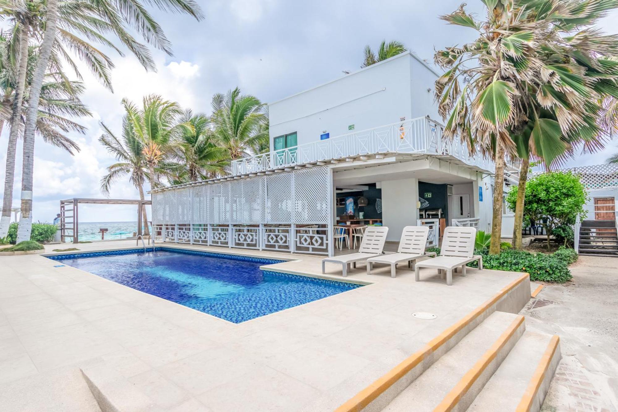 Hotel San Luis Beach House San Andrés Dış mekan fotoğraf
